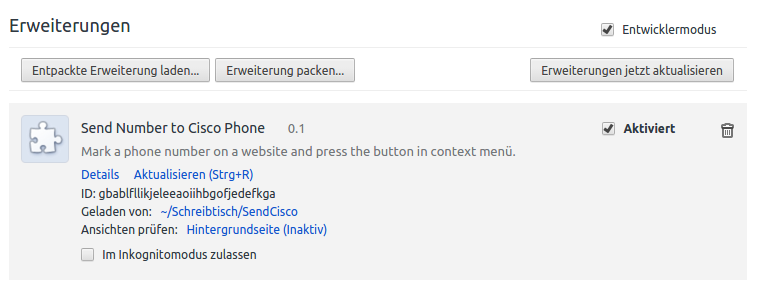Chrome-Addon