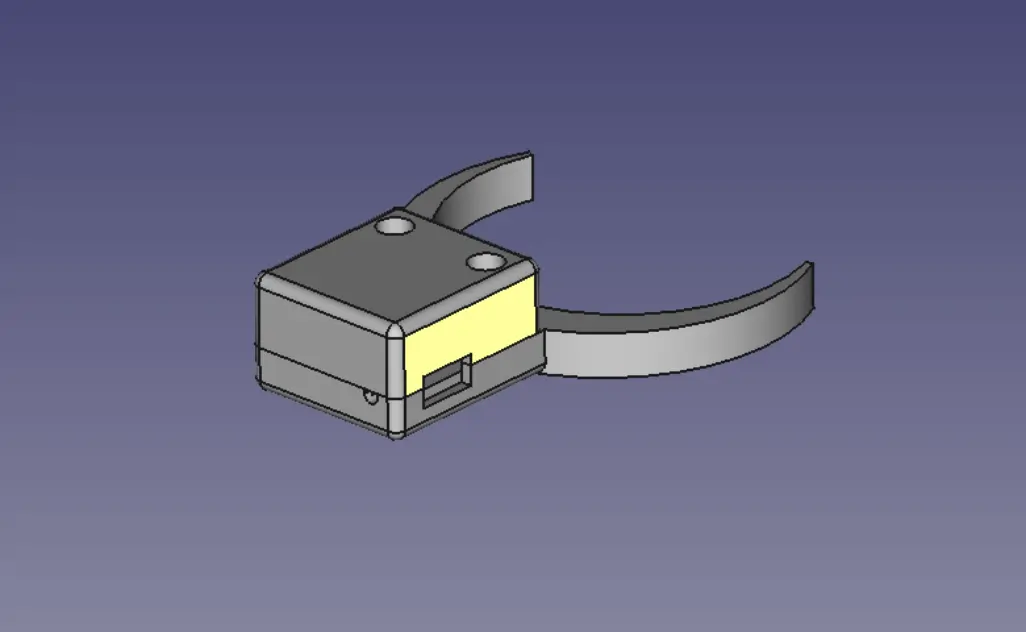 3D Modell Gehäuse Wasserzähler Smart Home ESP8266 HMC5883L 2