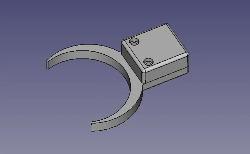 3D Modell Gehäuse Wasserzähler Smart Home ESP8266 HMC5883L 1