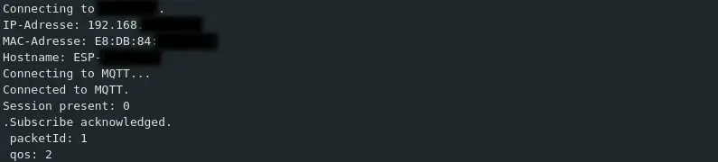 Initialisieren Mqtt Include