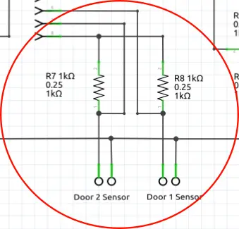 Schaltplan Sensor Garagentor MQTT ESP8266 smart