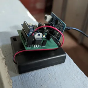 ChrisBue DIY Öltanküberwachung Ultraschall im Betrieb